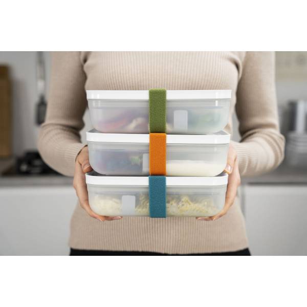 Fresh&Save Lunchbox flat 6-delig (3xlunchbox/3xbandje ) 