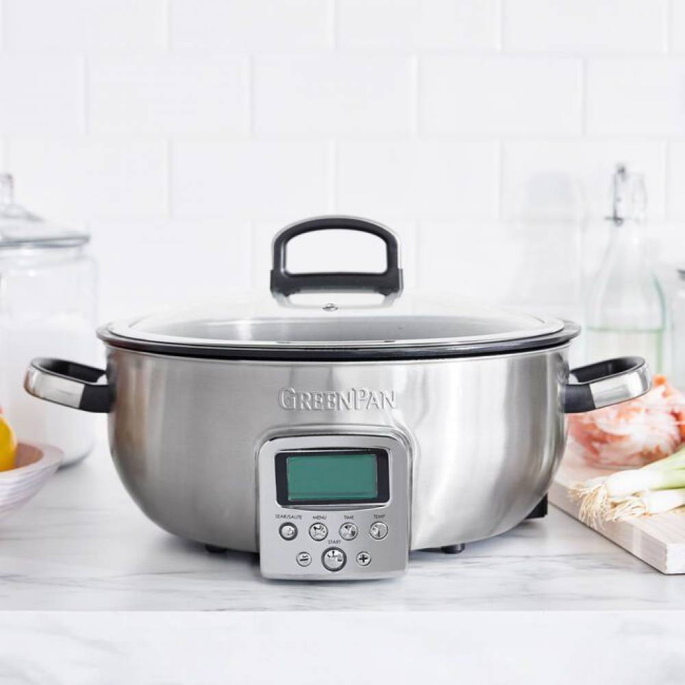 GreenPan Multicookers Omni Cooker 5,6L Stainless Steel