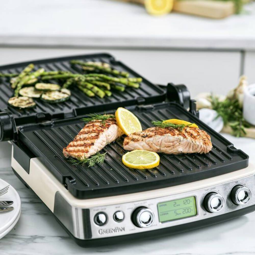 GreenPan Grill Contact Grill Stainless Steel