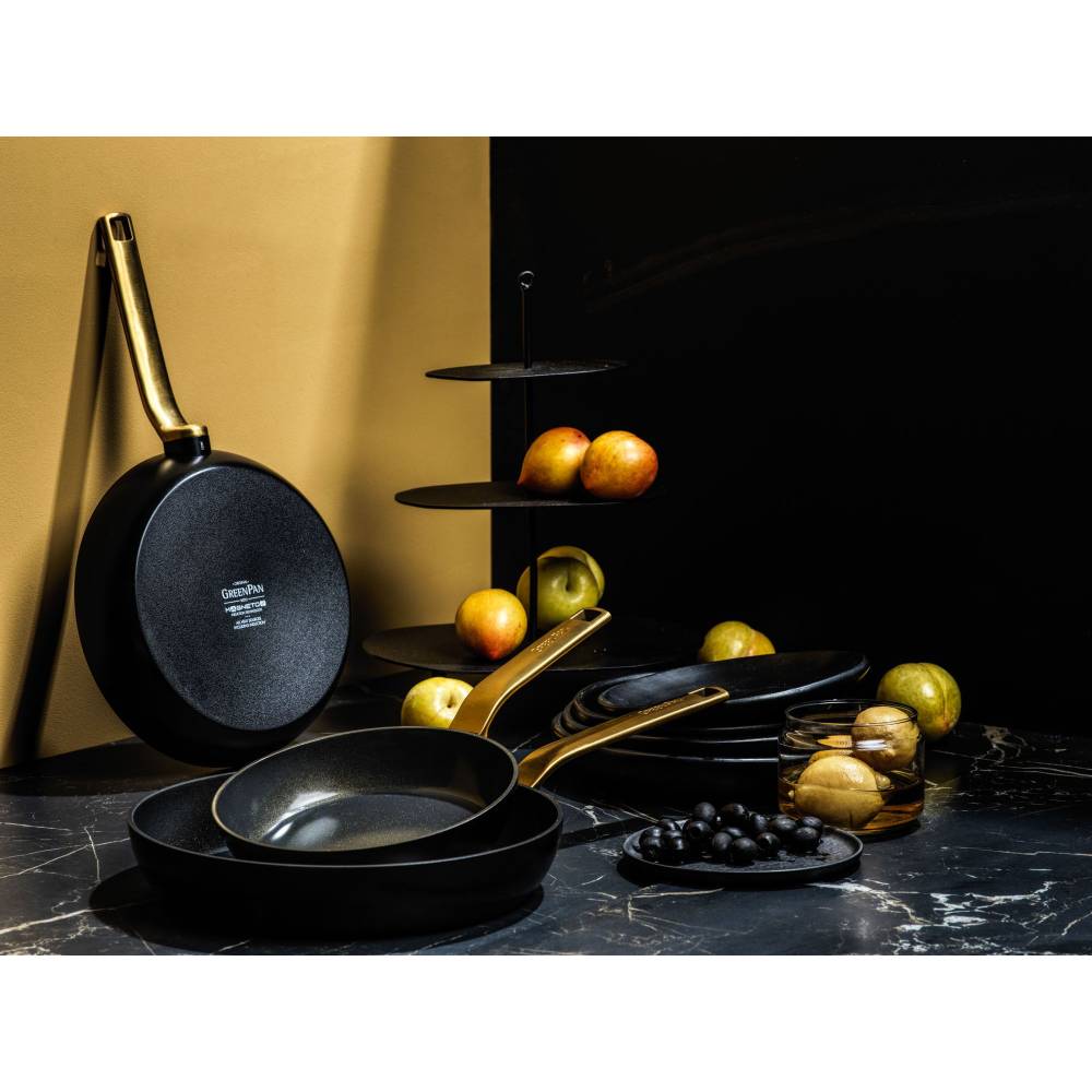 GreenPan Braadpan One Five 3-delige Pannenset met keramische antikleeflaag