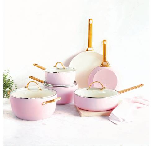Padova Blush Pink 10-delige set panneset  GreenPan
