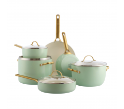 Padova Mint Green Pannenset 10-delig GreenPan