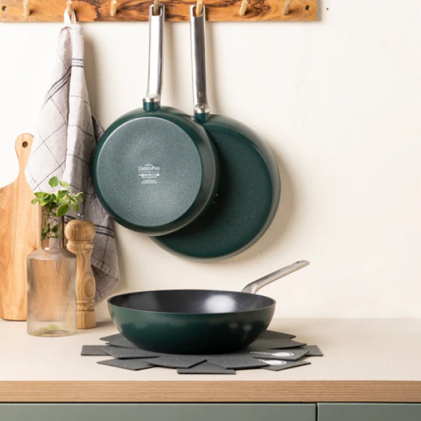 Evolution 3-delige set Pine Green GreenPan Evolution 3-delige set Pine Green GreenPan