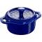 Ronde cocotte 10cm Donkerblauw 