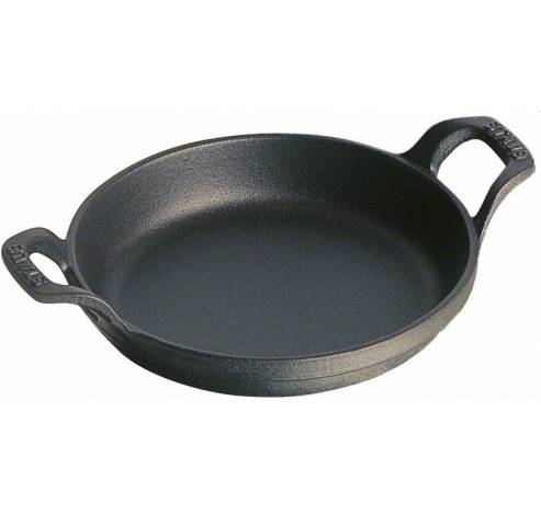 Mini schotel rond 12cm Zwart   Staub