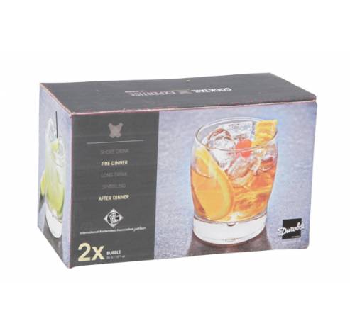 COCKTAIL EXPERTISE TUMBLER 35CL SET2  Durobor