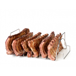 Barbecook Vlees- en ribrek uit rvs 34.5x20x15cm