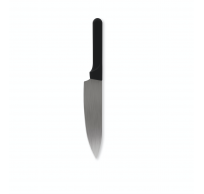 Olivia groot chef mes uit rvs zwart 35.5cm 