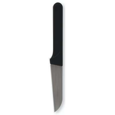 Olivia petit couteau en inox noir 22cm  Barbecook