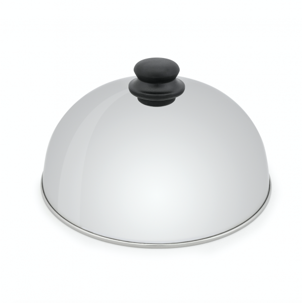 Olivia plancha dome uit rvs Ø 30cm 