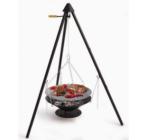 Junko houtbarbecue Ø 60cm H 166cm  Barbecook