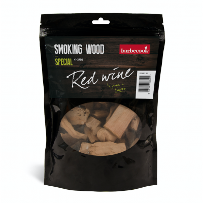 rookhout rode wijn speciaal ±375g   Barbecook