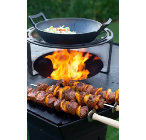 Dynamic Centre wok & Dutch oven houder voor Nestor  Barbecook