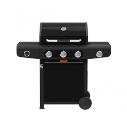 Barbecook Siesta 310 Graphite barbecue à gaz noir 124x56x118cm 