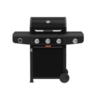 Siesta 310 Graphite barbecue à gaz noir 124x56x118cm  Barbecook
