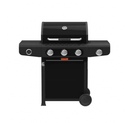 Siesta 310 Graphite barbecue à gaz noir 124x56x118cm  Barbecook