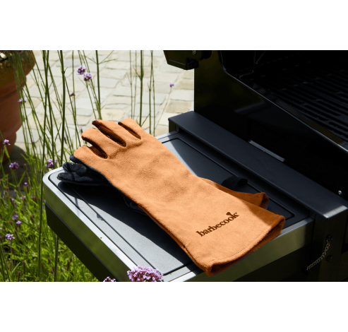 Set van 2 zachte leren handschoenen  Barbecook