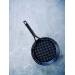 Black Steel Barbeque grillpan 30cm 