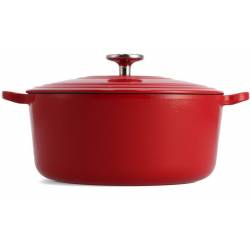 BK  Bourgogne - Braadpan 26 cm Chili Red 