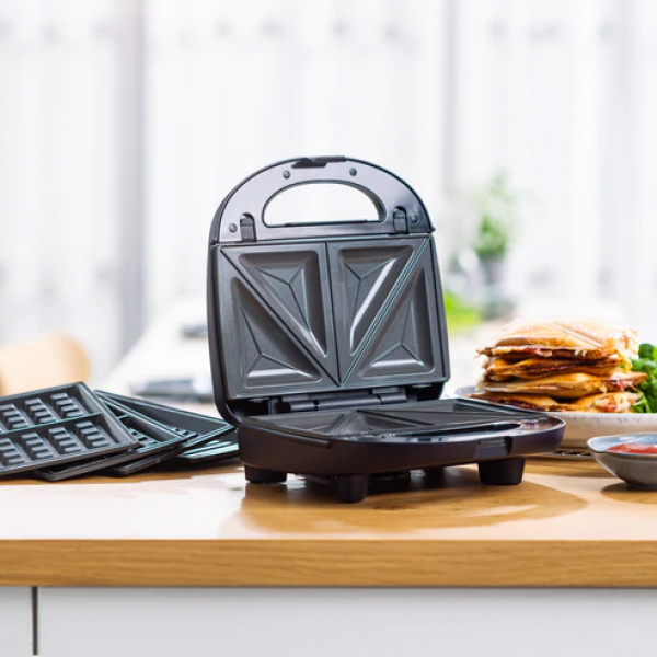 Connect 3-in-1 Grill (Tosti/Wafel/Panini) 