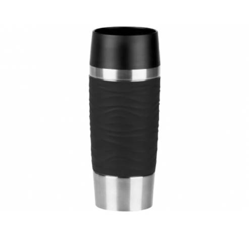 Travel Mug Waves 0,36L Zwart N2010500  Emsa