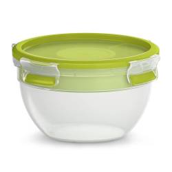 CLIP&GO Salad Bowl met 2 compartimenten XL 2,6L  