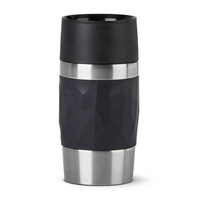Travel Mug Compact 0,3L Black  Emsa