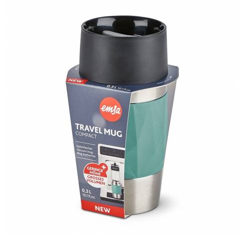 Travel Mug Compact 0,3L Petrol  Emsa