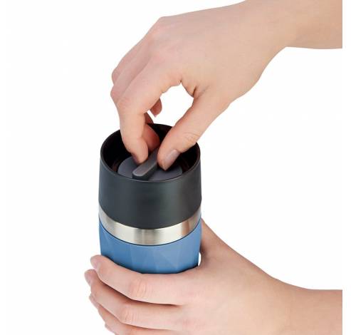 Travel Mug Compact 0,3L Water Blue  Emsa