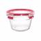 Clip&Close bewaardoos glas Rond 0,9L Rood 