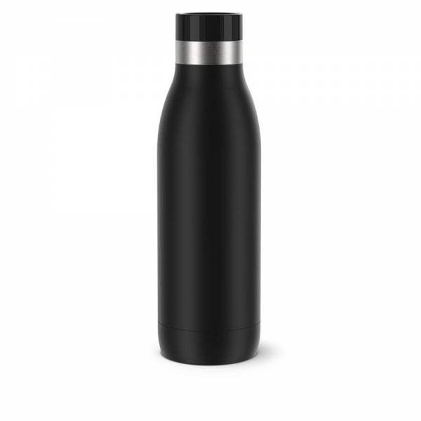 BLUDROP Hydration bottle 0.5L Black Emsa