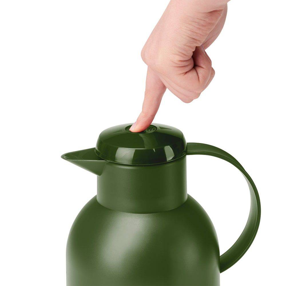 Emsa Isoleerkannen SAMBA Isoleerkan 1,5L groen transparant