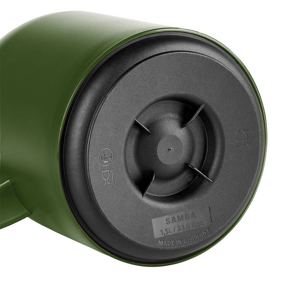 Emsa Isoleerkannen SAMBA Isoleerkan 1,5L groen transparant