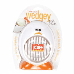 Wedgey eiersnijder wit 10.2x3.2x20.3 