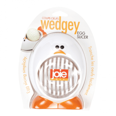 Wedgey eiersnijder wit 10.2x3.2x20.3  JOIE