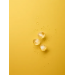 Ijsblokjesvorm uit rubber voor 11 schelpen geel met deksel 