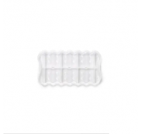Vochtafscheider voor stomer uit silicone transparant 19x10.5x2cm 