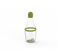 Vinaigrette shaker uit silicone en Tritan groen 180ml 