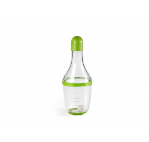 shaker voor beslag of room uit silicone en Tritan groen 700ml  Lékué
