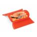 Magnetron stomer voor 1-2 personen uit silicone rood 24x12.4x5cm 