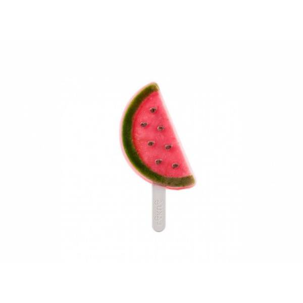 ijsjesvorm uit silicone en kunststof watermeloen 16.4x9.2x28.5cm 