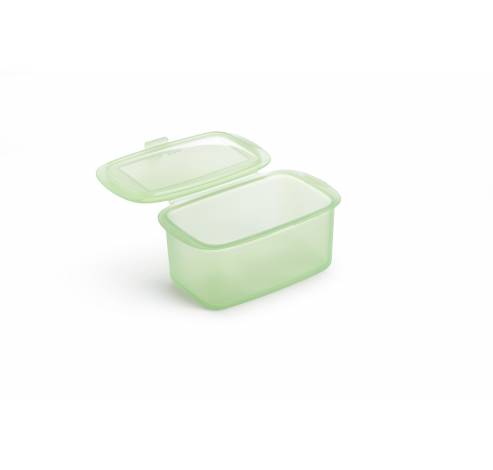 Boîte de conservation en silicone vert 1L  Lékué