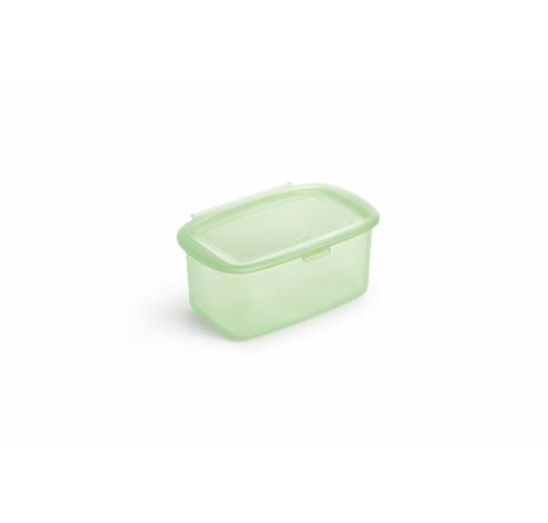 Boîte de conservation en silicone vert 1L  Lékué