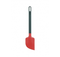 spatule en silicone et mat. synth. vert ou rouge 28.4cm  