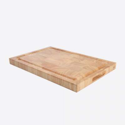 Snijplank met sapgeul uit hevea hout 42x28x3cm  T&G Woodware