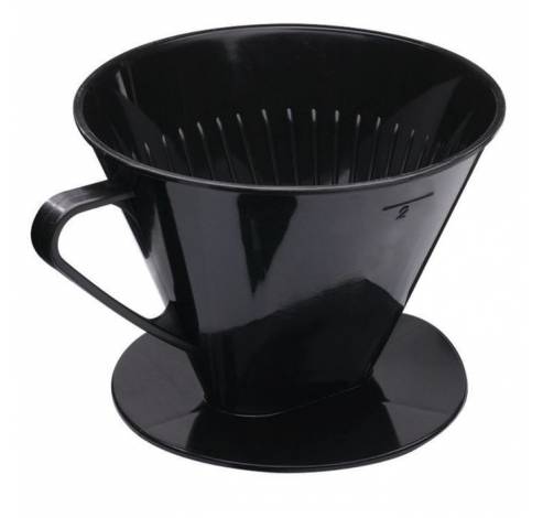 Two koffiefilter uit kunststof zwart 13.2x11x8.8cm  Westmark