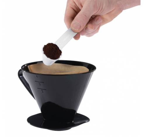 Koffiemaatlepel tot 6 gram uit kunststof wit 11x3.5x3.5cm  Westmark