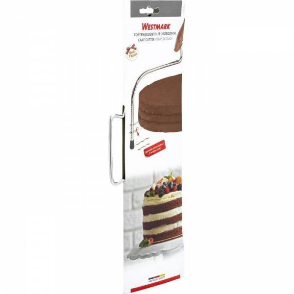 Simplex-Duo dubbele biscuittaartsnijder uit rvs 32x13.5x0.5cm 