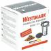 Westmark Thee infuser uit kunststof en rvs zwart 11x7.2x8cm