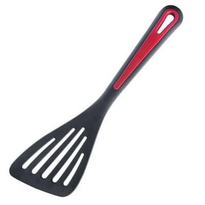 Gallant spatule en matière synthétique noir et rouge 30cm 